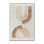 CAR12865-CLO 80 x 120cm Framed Canvas - Natural