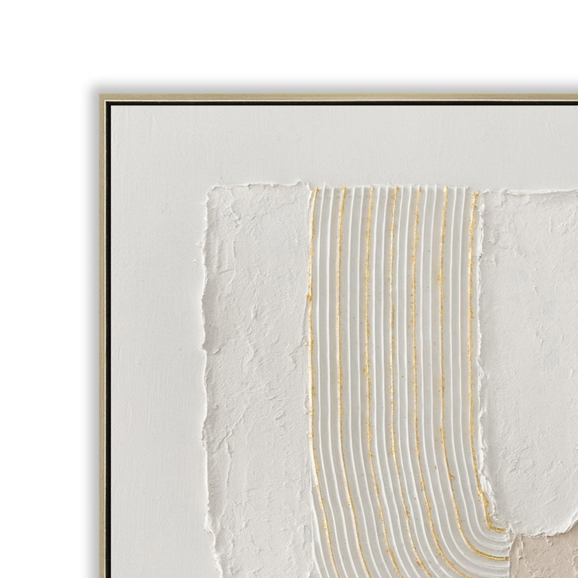 CAR12865-CLO 80 x 120cm Framed Canvas - Natural
