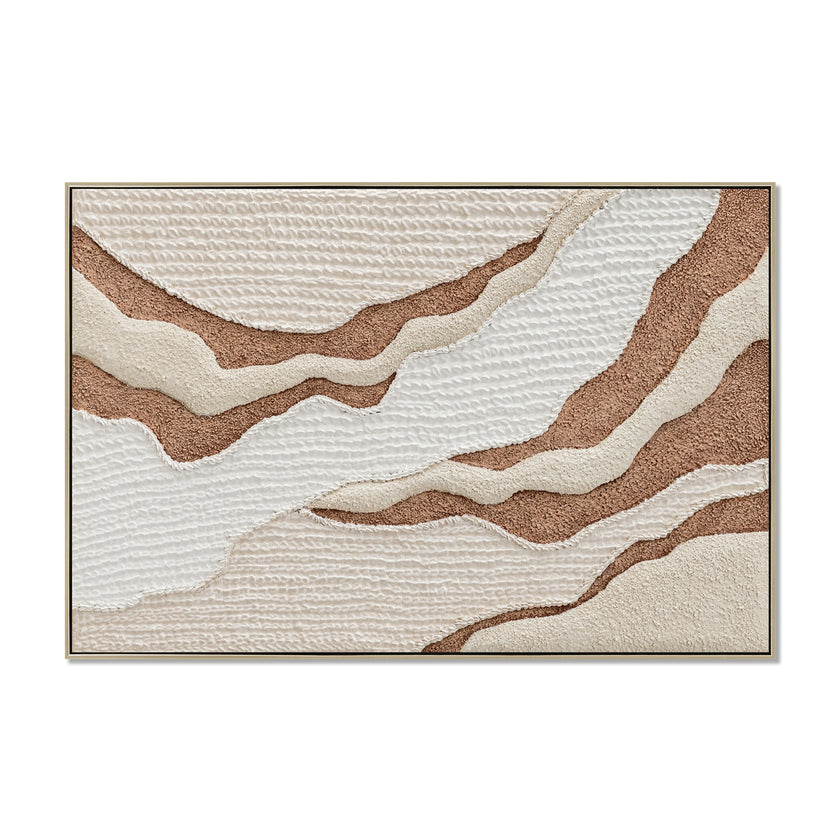 CAR12866-CLO 120 x 80cm Framed Canvas - Natural