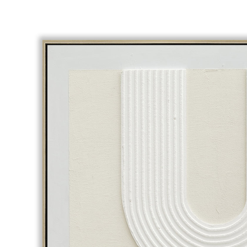 CAR12879-CLO 80 x 120cm Framed Canvas - Natural