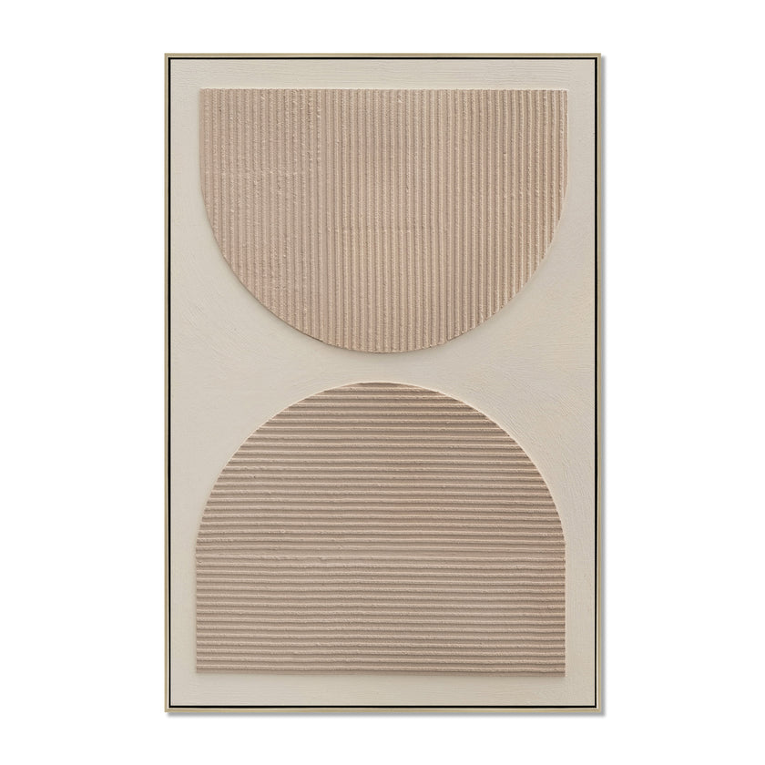 CAR12880-CLO 80 x 120cm Framed Canvas - Natural