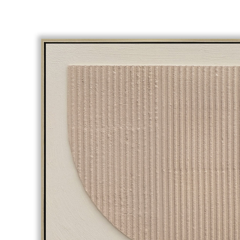 CAR12880-CLO 80 x 120cm Framed Canvas - Natural