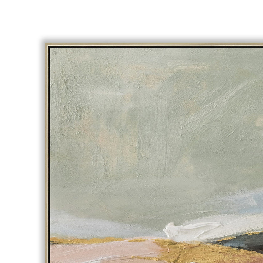 CAR12888-CLO 80 x 120cm Framed Canvas - Natural