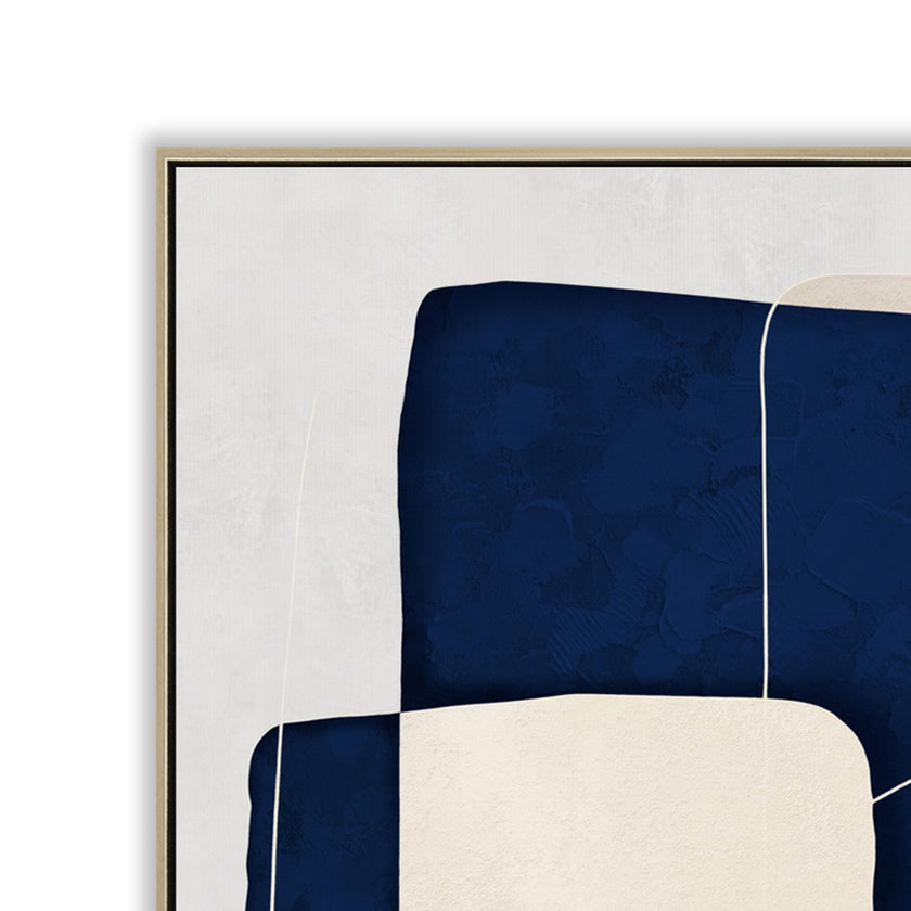 CAR12892-CLO 80 x 120cm Framed Canvas - Natural