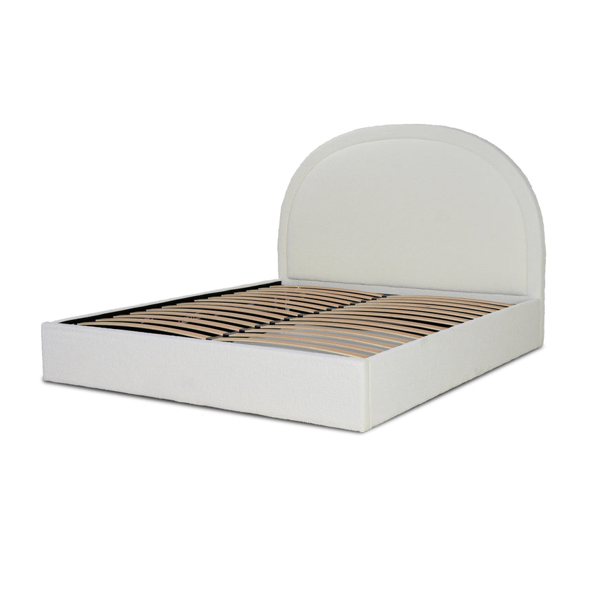 CBD8831-YO Fabric Queen Bed Frame - Clay Grey