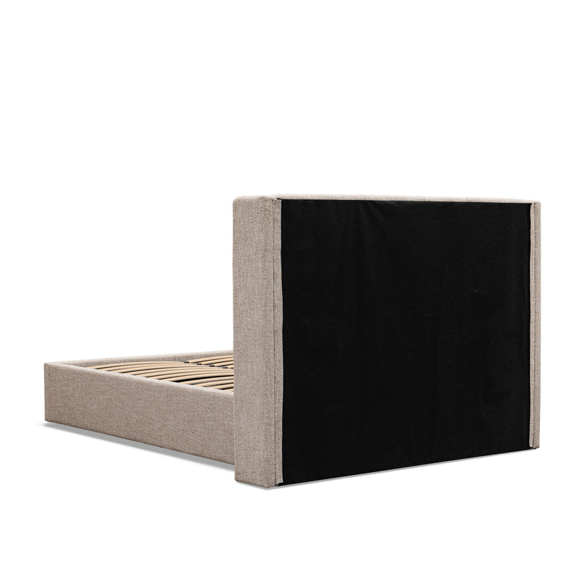 CBD10497-MI Queen Wide Base Bed Frame - Pale Beige