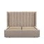 CBD10497-MI Queen Wide Base Bed Frame - Pale Beige
