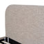 CBD10509-YO Queen Bed Frame - Stonish Beige