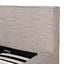 CBD10520-YO Fabric King Bed Frame - Stonish Beige