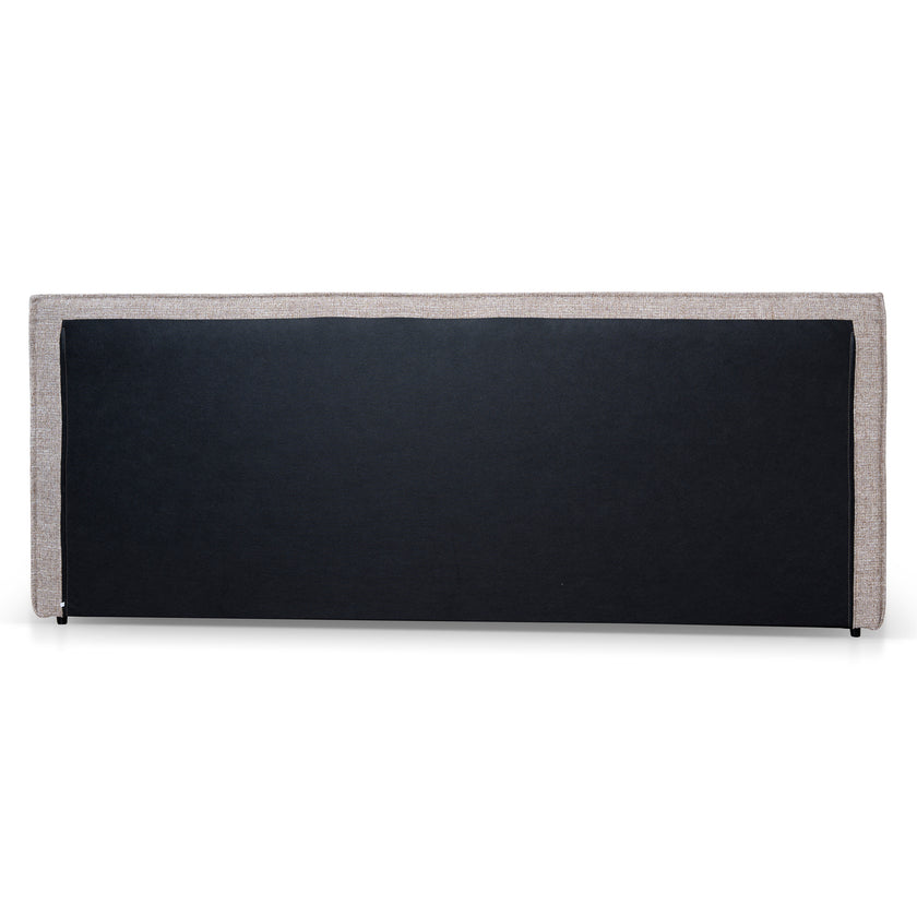 CBD10520-YO Fabric King Bed Frame - Stonish Beige