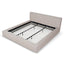 CBD10520-YO Fabric King Bed Frame - Stonish Beige