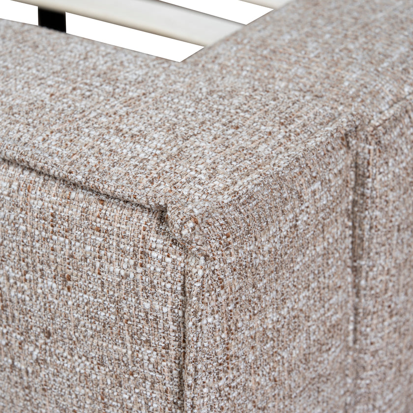 CBD10520-YO Fabric King Bed Frame - Stonish Beige
