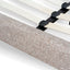 CBD10521-YO Fabric Queen Bed Frame - Stonish Beige
