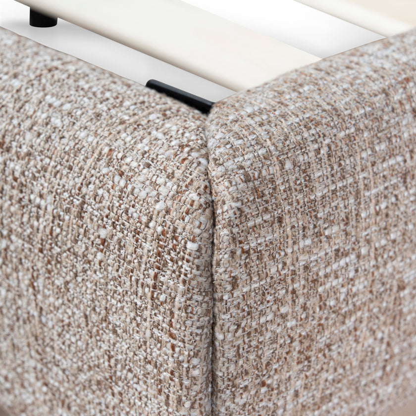 CBD10521-YO Fabric Queen Bed Frame - Stonish Beige