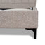 CBD10523-YO Fabric Queen Bed Frame - Stonish Beige