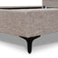 CBD10523-YO Fabric Queen Bed Frame - Stonish Beige