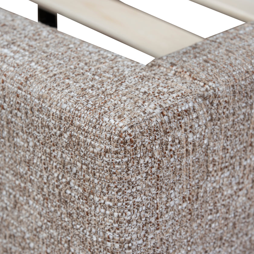 CBD10523-YO Fabric Queen Bed Frame - Stonish Beige