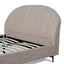 CBD10523-YO Fabric Queen Bed Frame - Stonish Beige