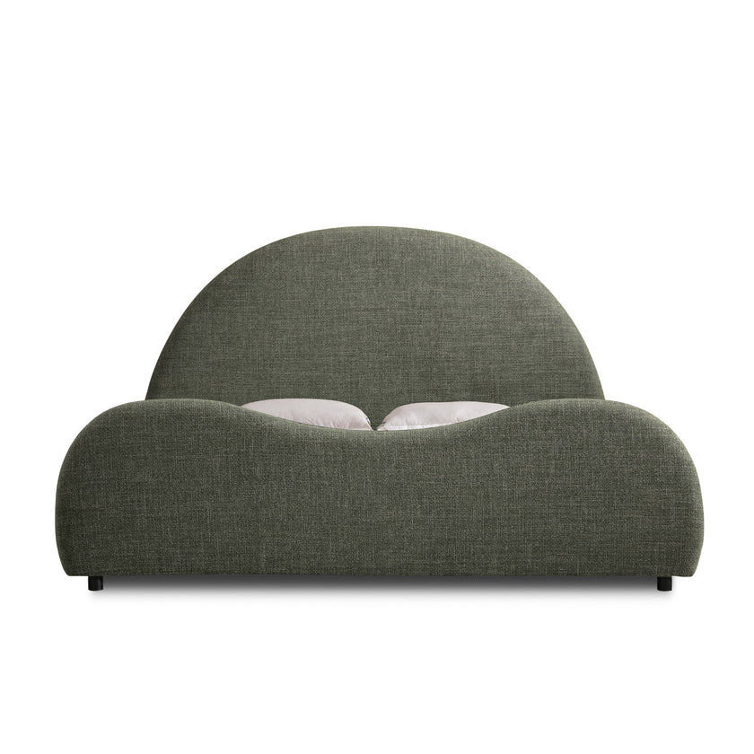 CBD12377-YO Queen Bed - Kaitoke Green