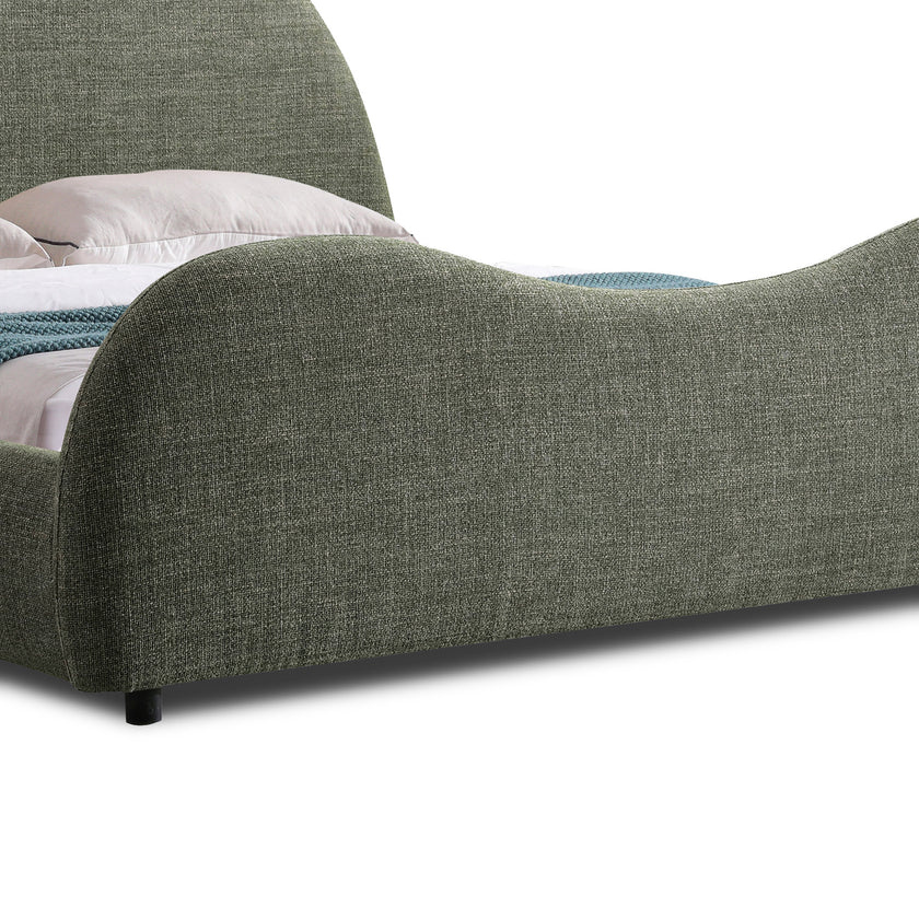 CBD12377-YO Queen Bed - Kaitoke Green