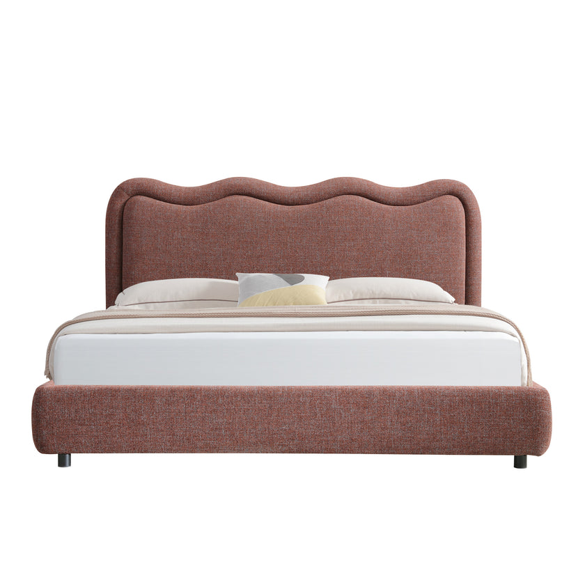 CBD12380-YO King Bed - Moss Brown