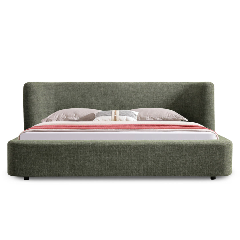 CBD12387-YO Queen Bed - Kaitoke Green