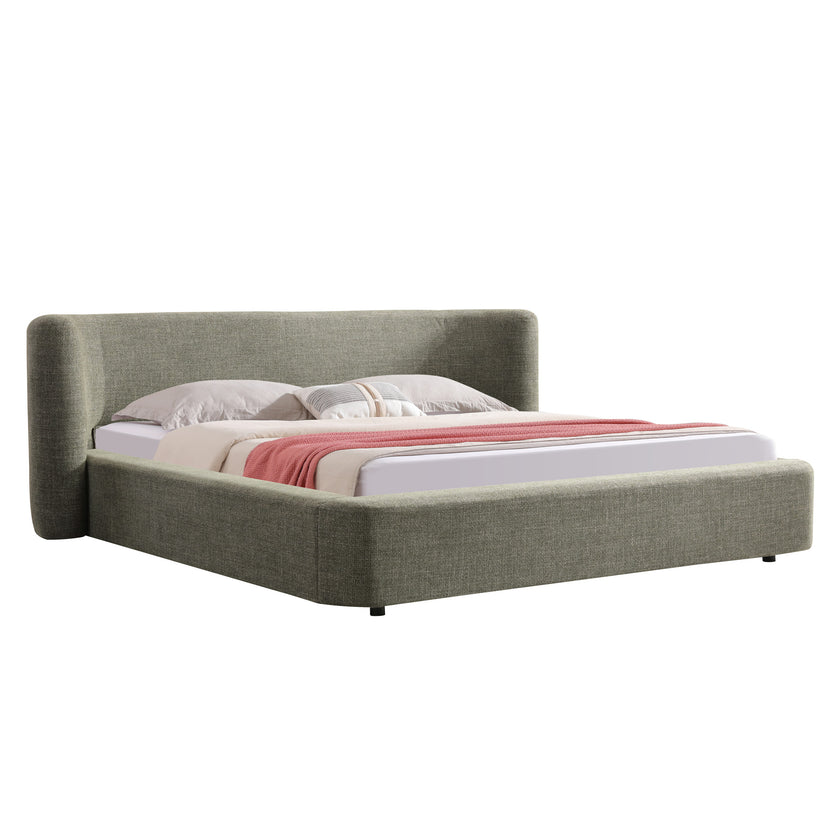 CBD12386-YO King Bed - Kaitoke Green