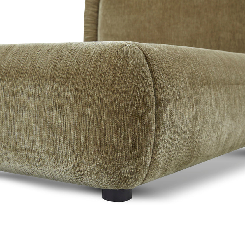 CBD14070-HO Queen Bed - Blink Moss Green