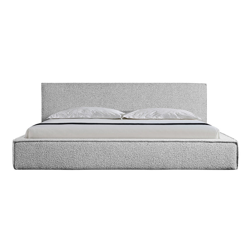 CBD6900-YO King Sized Bed Frame - Pepper Boucle