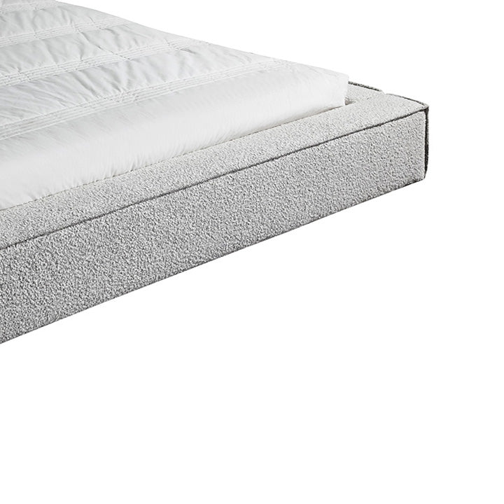 CBD6900-YO King Sized Bed Frame - Pepper Boucle