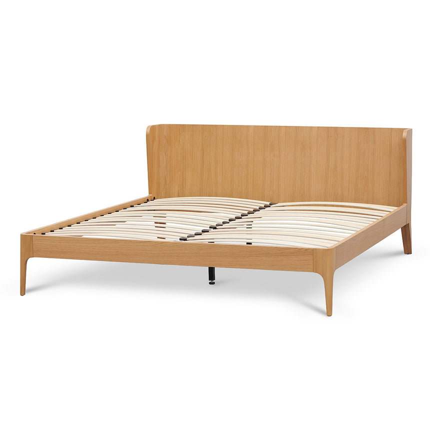 CCF500 1 Drawer Wooden Bedside Table - Natural Oak