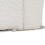 CBD8364-YO Single Sized Bed Frame - Antique White Boucle with Storage