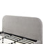 CBD8402-YO Queen Bed Frame - Olive Brown Boucle