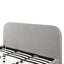 CBD8403-YO King Bed Frame - Olive Brown Boucle