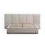 CBD8757-MI King Bed Frame - Clay Grey with Storage