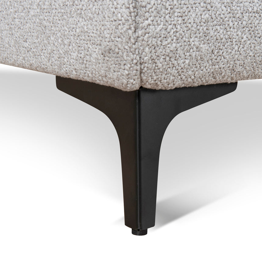CBD8827-YO Fabric King Bed Frame - Clay Grey
