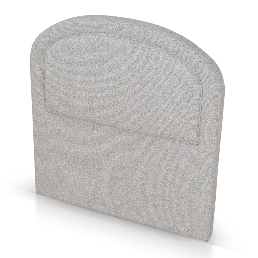 Rumina Single Bedhead - Clay Grey