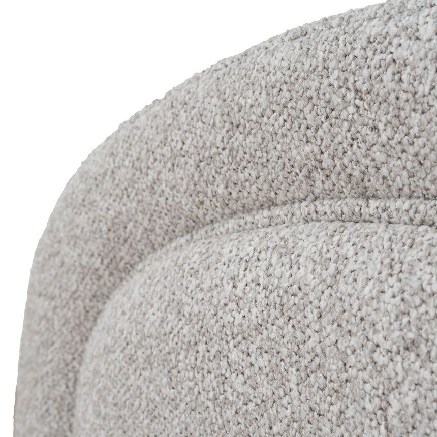 Rumina Single Bedhead - Clay Grey