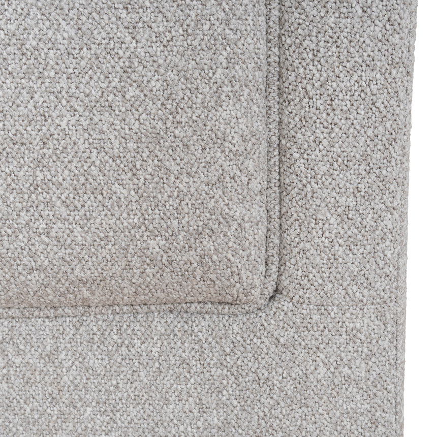 Rumina Single Bedhead - Clay Grey