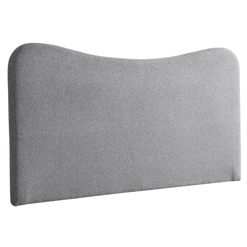 CDC6114-ST Fabric Dining Chair - Pebble Grey with Black Legs (Clearance)