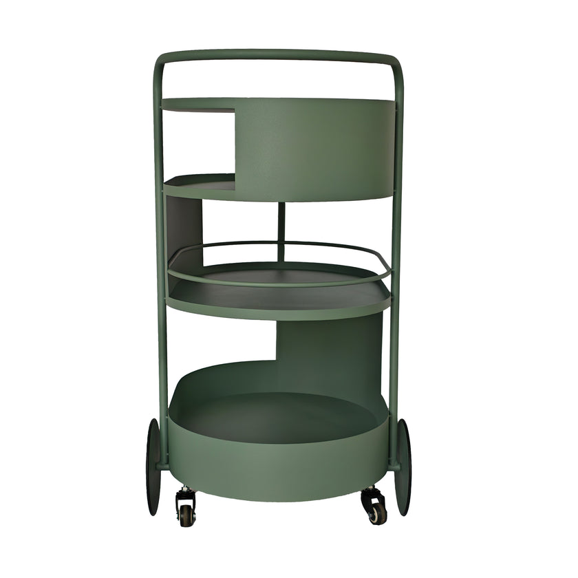CBR12064-BC 63cm Bar Cart - Sage Green