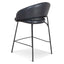 CBS10125-FH Fabric Bar Stool - Full Black