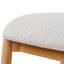 CBS10149-MY 65cm Coastal Beige Bar Stool - Natural Oak