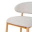 CBS10149-MY 65cm Coastal Beige Bar Stool - Natural Oak