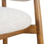 CBS10150-MY 65cm Coastal Beige Bar Stool - Walnut