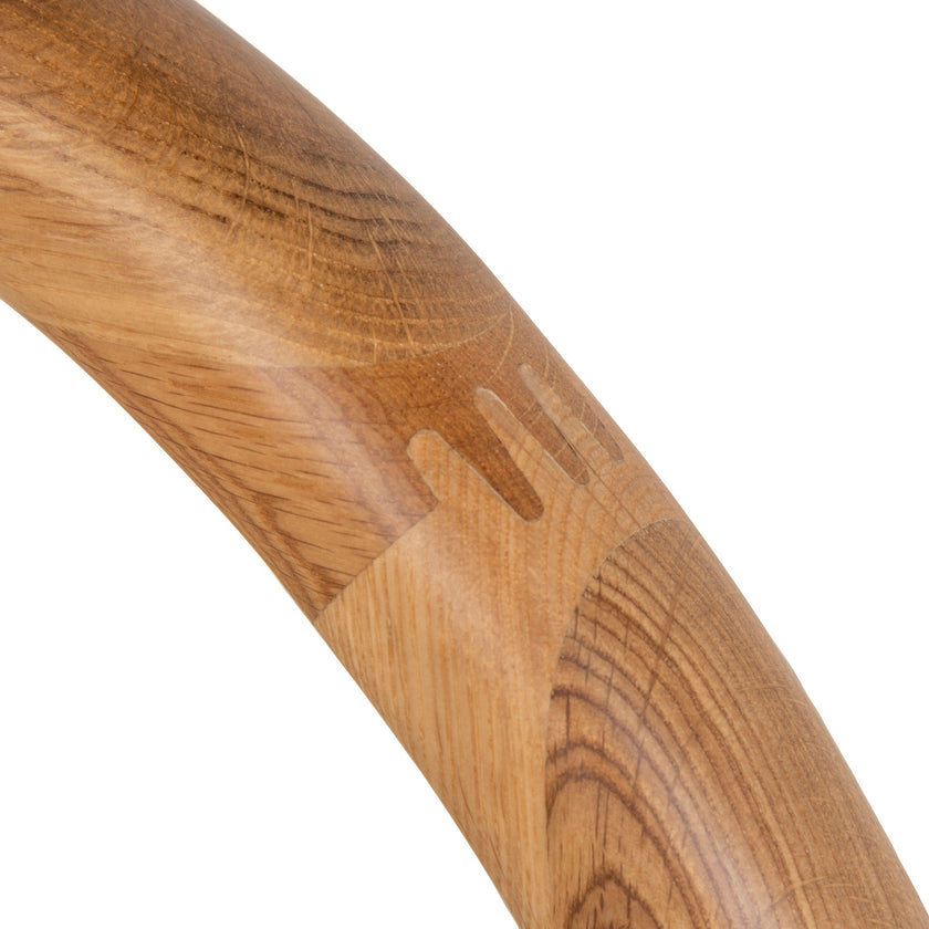 CBS10200-LJ 66cm Natural Bar Stool - Clay Grey