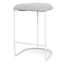 CBS10301-FH 65cm White Bar Stool - Clay Grey (Set of 2)