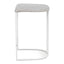 CBS10301-FH 65cm White Bar Stool - Clay Grey (Set of 2)