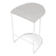 CBS10301-FH 65cm White Bar Stool - Clay Grey (Set of 2)