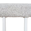 CBS10301-FH 65cm White Bar Stool - Clay Grey (Set of 2)